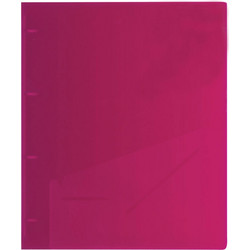 Ντοσίε PP Πλαστικό D 2 Τρύπες Κόκκινο 3CM Ράχη TYPOTRUST FP15123-02