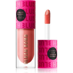 Makeup Revolution Blush Bomb Glam Orange Liquid Blush Lip & Cheek 4.6ml