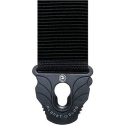 PLANET WAVES Black Tubular Ζώνη Ηλεκτρικής Κιθάρας - Μπάσου με Strap Lock
