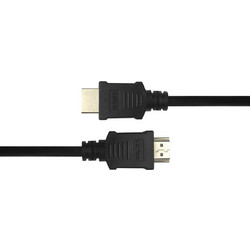 Deltaco Καλώδιο HDMI 2.0 HDMI Male to HDMI Male 5m Black HDMI-1050-R
