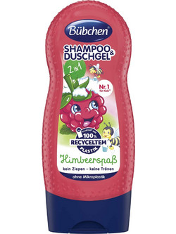Bubchen Raspberry Παιδικό Σαμπουάν & Conditioner 230ml