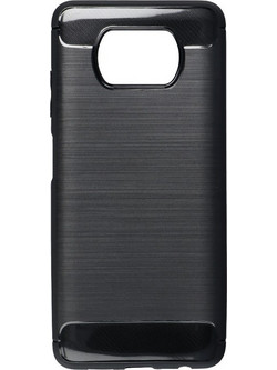 Θήκη Forcell Carbon για Xiaomi Poco X3 Pro Back Cover Black