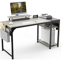 Eureka Γραφείο Ξύλινο 140x60x76.2cm ZX-SS140B-OGB