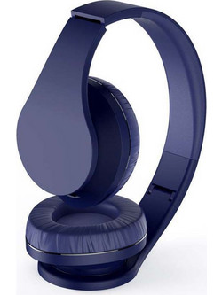 Havit i66 Ενσύρματα & Ασύρματα Bluetooth Ακουστικά On Ear Μπλε