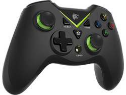 Roar RR-0018 Wireless Controller PC PS4 PS3 Xbox X & Xbox One Black