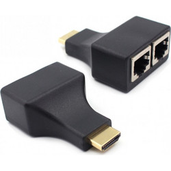 jager HDMI EXTENDER UTP 30m - 2 way LAN