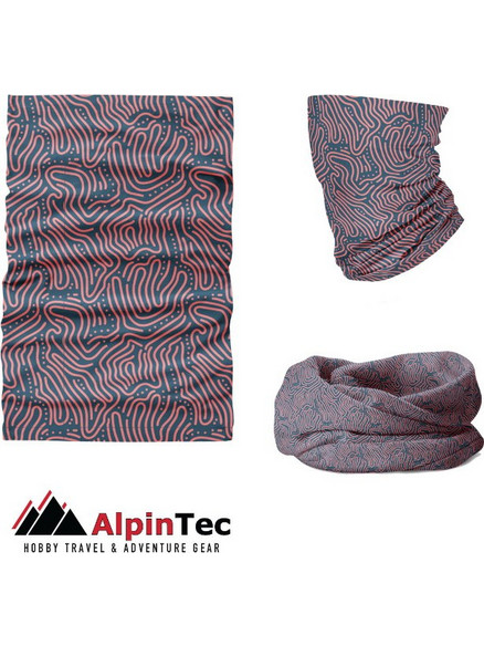 AlpinPro Maze Μαντήλι Πολλαπλών Χρήσεων CoolMax