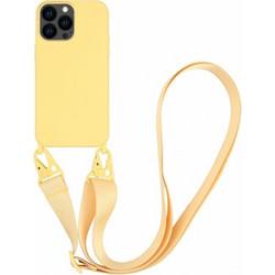 Vivanco Necklace Back Cover Yellow (iPhone 13 Pro)