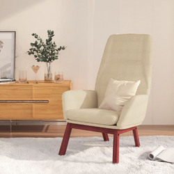 vidaXL Πολυθρόνα Relax Εκρού 341385