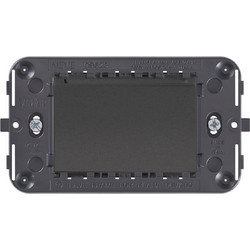 Διακόπτης Budge 3Μ Carbon Matt Neve Up