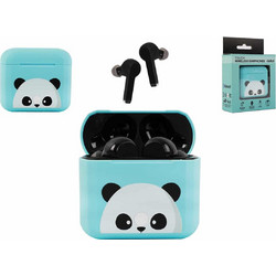 iTotal Panda Ακουστικά Bluetooth In Ear Teal