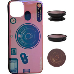 Ancus TPU Fashion Popsocket Back Cover Pink (iPhone 11 Pro Max)