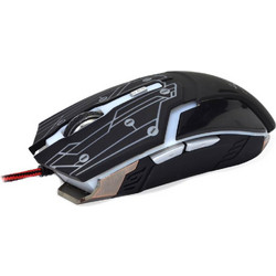 R-horse RH-1990 Robocop Series 5 Ενσύρματο Gaming Ποντίκι 3200 DPI Black Grey