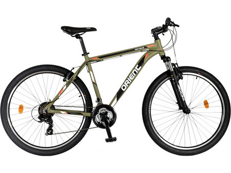 Orient Bikes Raptor III Ποδήλατο Trekking 27.5" Αλουμινίου με 21 Ταχύτητες Χακί