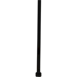 Δεματικά 7.6x400mm μαύρα (100τμχ) G7.6CT400B