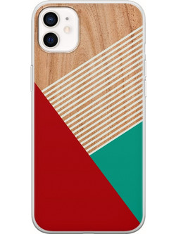 Θήκη Triangles And Lines iPhone 12 mini Flexible TPU (Διάφανη Σιλικόνη)