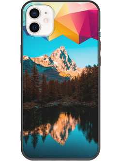 Θήκη The Lake iPhone 12 mini Black TPU (Μαύρη Σιλικόνη)