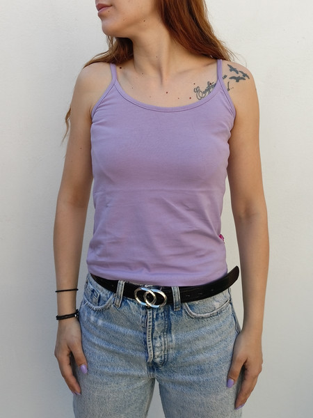 Paco 9804 Crop top λιλά