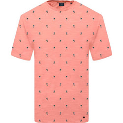 All Over Print Fashion T-Shirt DOUBLE TS-191 Coral
