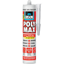 Bison 20982 - Poly Max Crystal Express Μαστίχη Διάφανη 300ml