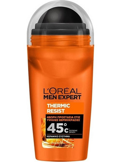 L'Oreal Expert Thermic Resist Ανδρικό Αποσμητικό Roll On 48h 50ml