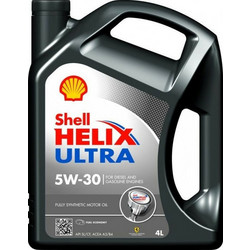 Shell Helix Ultra Συνθετικό Λάδι Αυτοκινήτου 5w-30 4lt