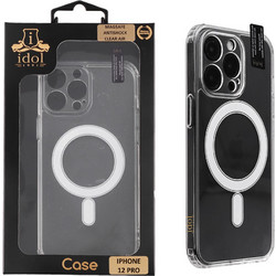 Idol 1991 Antishock Clear Air Magsafe Back Cover Transparent (iPhone 12 Pro)