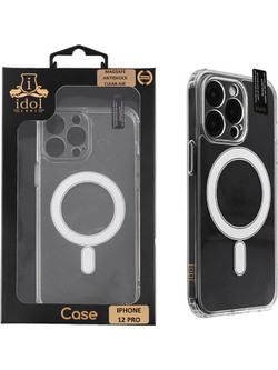 Idol 1991 Antishock Clear Air Magsafe Back Cover Transparent (iPhone 12 Pro)