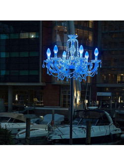 Φωτιστικό Οροφής-Πολυέλαιος Drylight S6RGB-PREMIUM 68x125cm 24W RGB-LED Dimmable Clear Masiero
