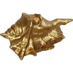 Διακοσμητικό Επιτραπέζιο Κοχύλι Polyresin Χρυσό ESPIEL 14x10x6εκ. MT2725K2 - ESPIEL - MT2725K2
