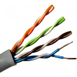 Jager U/UTP Cat.6 Καλώδιο Δικτύου Ethernet 305m Grey