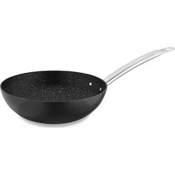 Korkmaz Proline Nero Wok Επίστρωση Πέτρας 28cm/3.7lt