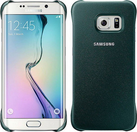 Θήκη Samsung Samsung Protective Cover Green (Galaxy S6 Edge)