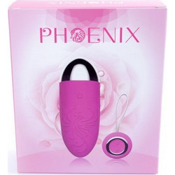 Kinksters Phoenix Egg Δονητής Egg για Ζευγάρια με Τηλεχειριστήριο Ροζ