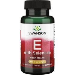 Swanson Vitamin E with Selenium 90 Μαλακές Κάψουλες