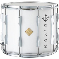 DIXON PMSCL124-WT Wood Shell Λευκό 14" x 12" Ταμπούρο Παρέλασης