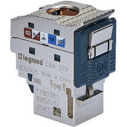 Κονέκτορας RJ45 STP Cat6A Keystone Linkeo C Συσκευασία των 24 Τεμαχίων
