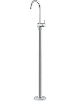 71118E Blink Chic Luxury NewForm Ιταλική Επιδαπέδια Μπαταρία Νιπτήρα Μπάνιου Ελεύθερης Τοποθέτησης +6 Χρώματα Μαύρο Ματ