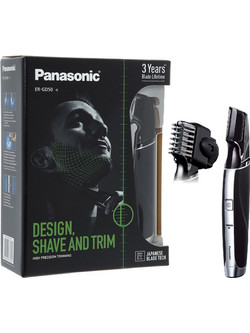 Panasonic Trimmer Μηχανή Ανδρική Επαναφορτιζόμενη Προσώπου ER-GD-50-K803