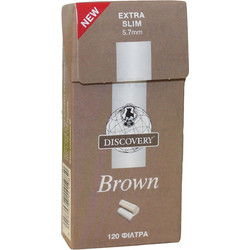 ΦΙΛΤΡΑ DISCOVERY ΑΛΕΥΚΑΝΤΑ EXTRA SLIM 5.7mm 120 ΤΕΜ