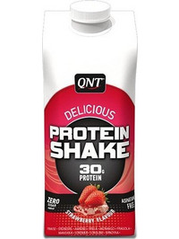 QNT Delicious Shake Strawberry Πρωτεΐνη Ορού Γάλακτος 330ml