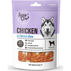 Jerky Time Chicken & Calcium Bone 80gr