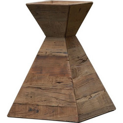 RAVENNA Κηροπήγιο Ξύλινο Pyramide Short 30 x 30 x 41