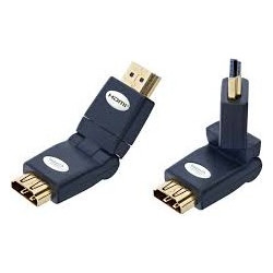 Inakustik 0045217 Premium HDMI female-male Angle Adapter 360