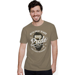 BEARD PRIDE (Κοντομάνικο Ανδρικό / Unisex) - Khaki