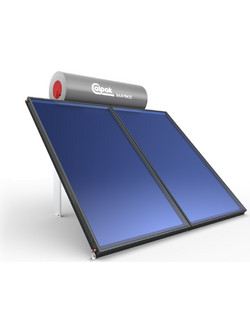 Calpak Mark 5 Ηλιακός Θερμοσίφωνας 300lt 4.2m² Glass Διπλής Ενέργειας