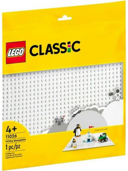 Lego Classic Λευκή Βάση για 4+ Ετών 11026