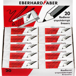 ΓΟΜΑ FABER ΛΕΥΚΗ ΠΑΚ=20ΤΕΜ FABER 5280-Β