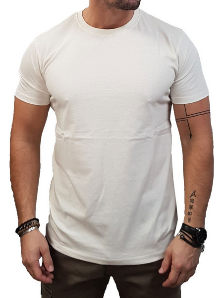Marcus- 28-200418 1005 - Jaden SS - Antic White - Slim Fit - ΜΠΛΟΥΖΑ - white