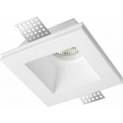 Φωτιστικό Σποτ Χωνευτό Τετράγωνο 120x120x55mm